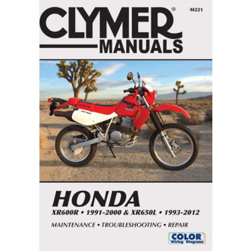 Clymer Repair Manual, Honda XR600R/L 
