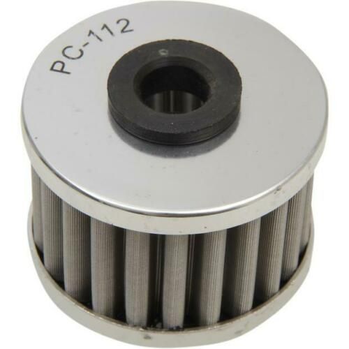 PC Racing Flo Stainless Steel Oil Filter 