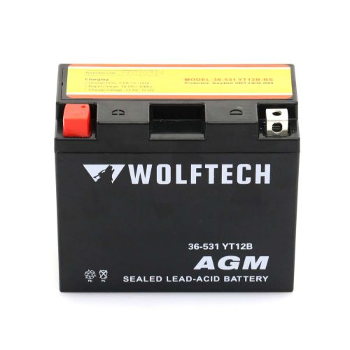 Wolftech Maintenance Free Battery - YT12B-4