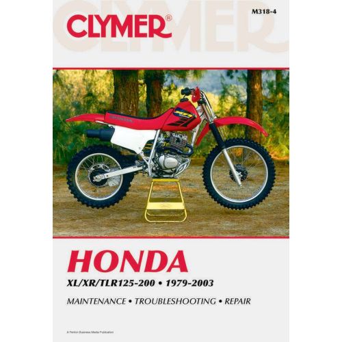 Clymer Repair Manual, Honda XL/XR/TLR125-200 