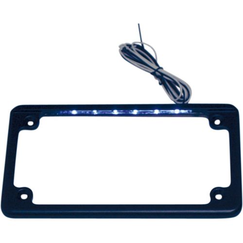 Custom Dynamics LED License Plate Frame - LPF-HRZ-B-LP