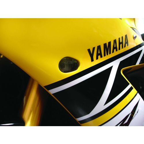 Hotbodies Racing Flush Mount LED Turn Signals for Yamaha - Y04R1-SIG-SMK