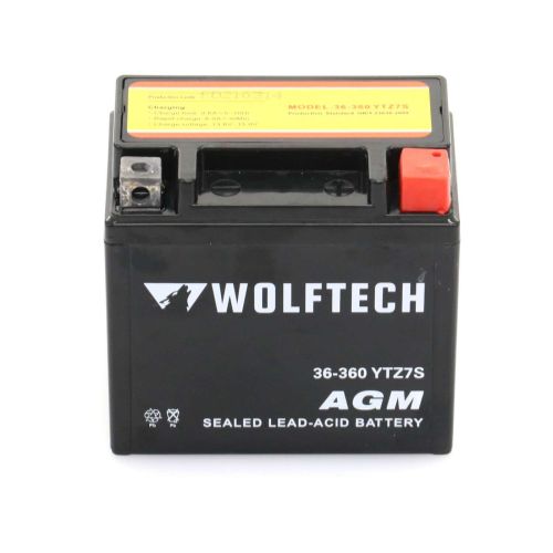 Wolftech YTZ Factory Activated Battery - YTZ7S