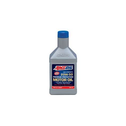 Amsoil Premium Protection 20W-50 Synthetic Motor Oil, 946mL