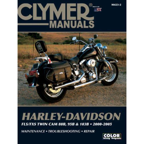 Clymer Repair Manual, Harley Davidson FLS/FXS Twin Cam 88B &amp;103B 