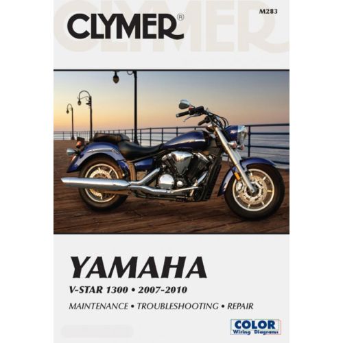 Clymer Repair Manual - Yamaha - V-Star 1300 - M283