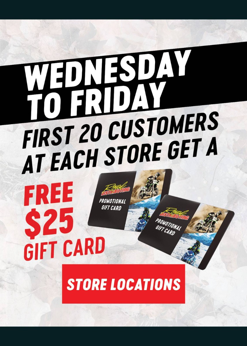 Free $25 Gift Card - Store Locations